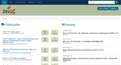 Desktop Screenshot of javac.com.br