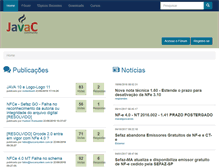 Tablet Screenshot of javac.com.br